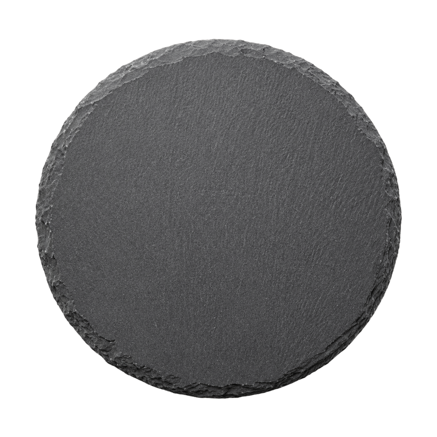 Round slate coaster blank