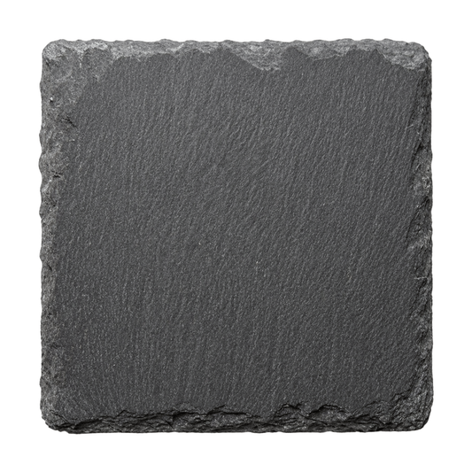 Square slate coaster blank
